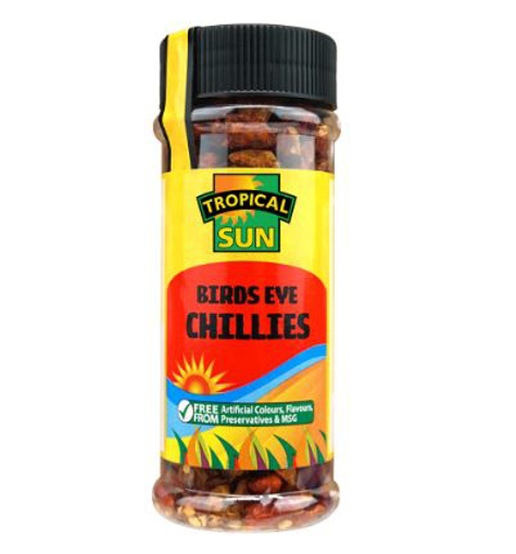 Tropical Sun Birds Eye Chillies 40g