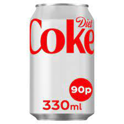 Diet Coke Can 330ml 90p