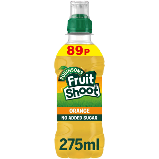 Robinsons Fruit Shoot Orange Drink 275ml 89p