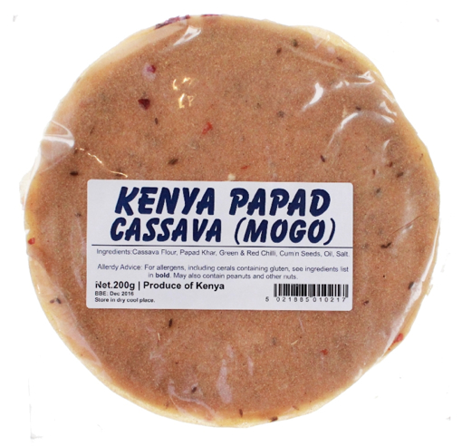 Kenya Papad Cassava ( Mogo) 200g