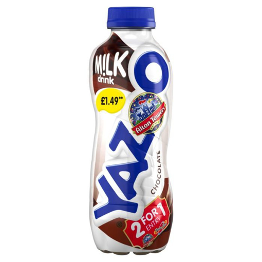 Yazoo Chocolate Milk Drink 400ml PMP £1.49
