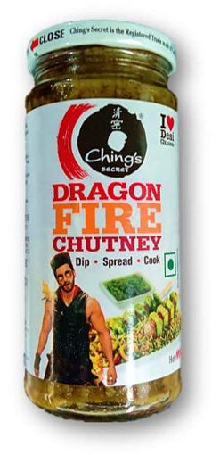 Ching's Dragon fire Chutney 250g