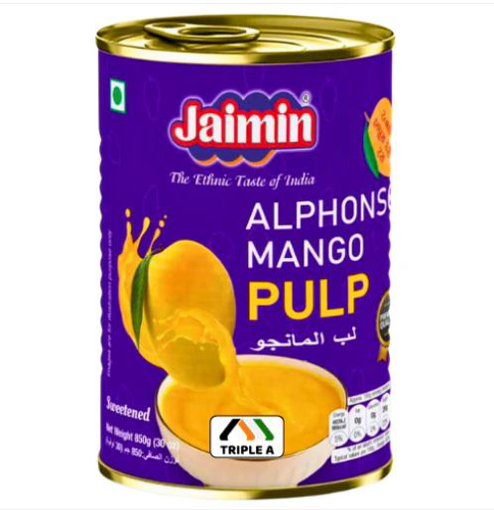 Jaimin Alphonso Mango Pulp 850gm