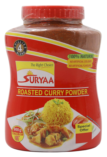 Suryaa Roasted Curry Powder 900g Extra Hot