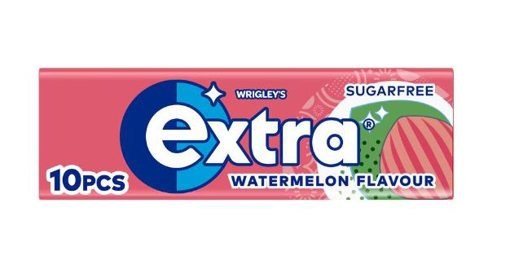 Wrigly's Extra Watermelon Flvour Sugar Free10Pcs