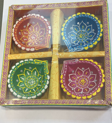 Decorative Diya set of 4