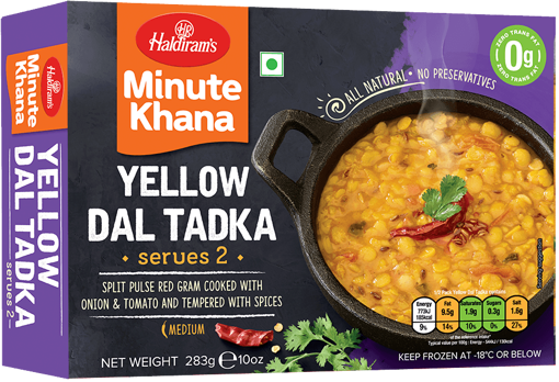 Haldiram's Yellow Dal Tadka (Frozen) 283g