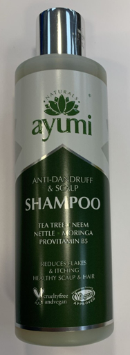 Ayumi Anti Dandruff & Scalp Shampoo (Tea Tree,Neem,Nettle,Moringa,ProvitaminB5) 250ml